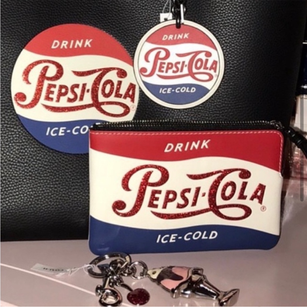 Coach Pepsi Wristlet Rare  Collectible